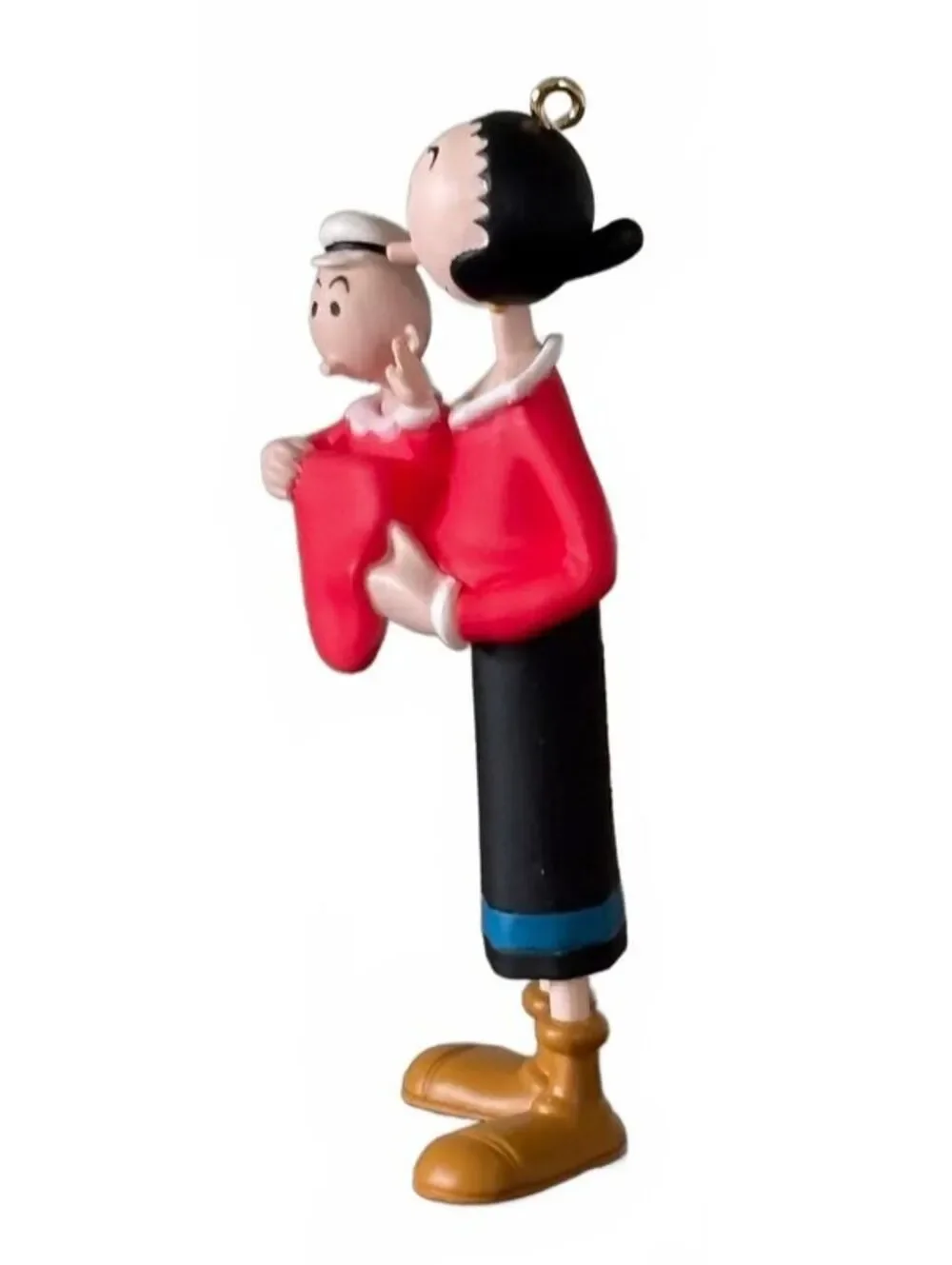 1996 Hallmark Keepsake Olive Oyl & Swee'Pea Popeye Ornament QX5481 w Box